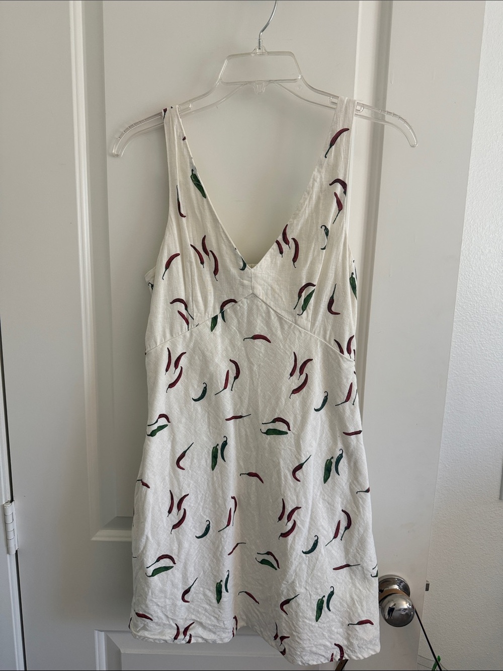 Abercrombie & Fitch Chili Pepper Print Slip Dress